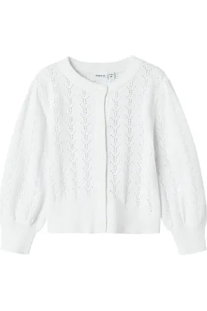 NAME IT Nmfhannah Ls Knit Card White
