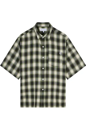 Edwin Millbury Shirt Ss - Green / Black Green