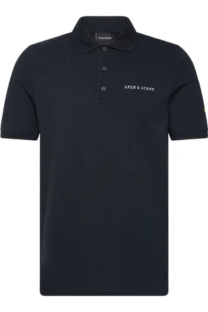 Lyle & Scott Embroidered Polo Shirt Navy