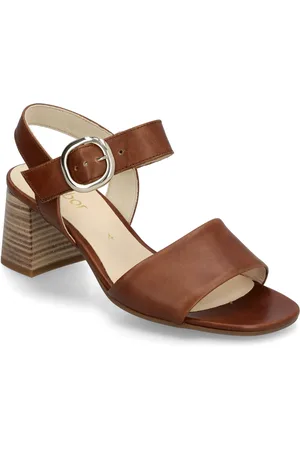 Gabor Ankle-Strap Sandal Brown