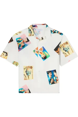 Edwin Aisukurimu Shirt Ss - Multicolor Cream