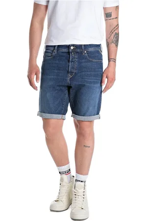 Replay Rbj.981 Short Shorts Tapered 573 Eco Plus Blue