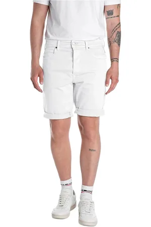 Replay Rbj.981 Short Shorts Tapered White