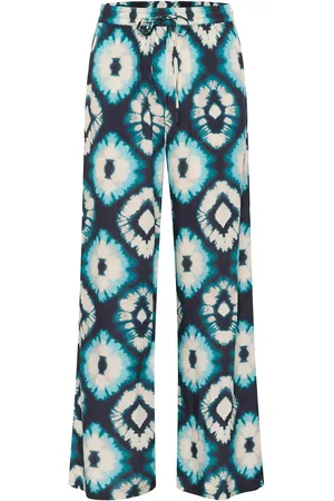 Cream Crtiah Pant Blue
