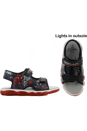 Leomil Spiderman Sandal Black