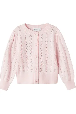 NAME IT Nmfhannah Ls Knit Card Pink