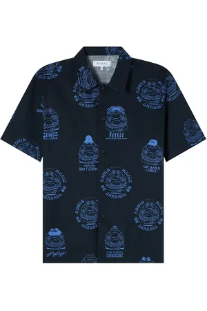 Edwin Emc Shirt Ss - Multicolor Black