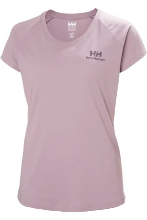 Helly Hansen W Nord Graphic Drop T-Shirt Purple