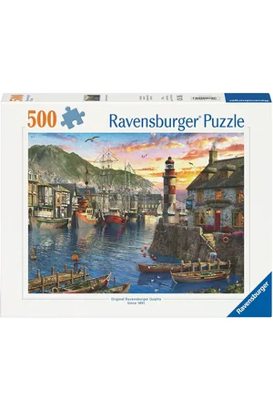 Ravensburger Sunrise At The Port 500P Patterned