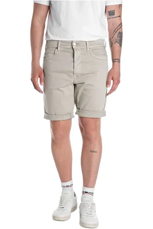 Replay Rbj.981 Short Shorts Tapered Beige