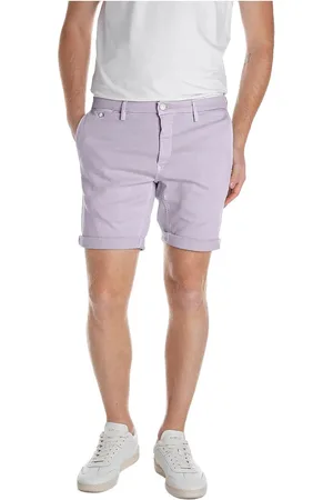 Replay Benni Short Shorts Regular Hyperchino Color Xlite Purple