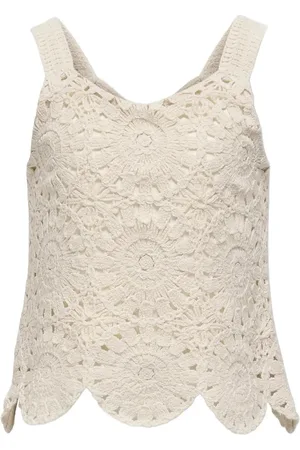 ONLY Kogyvonne S/L Top Jrs Cream