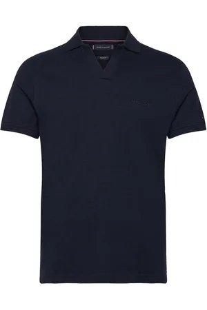 Tommy Hilfiger Cotton Linen Terry Reg Polo Navy