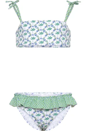 MANGO Printed Combination Bikini White