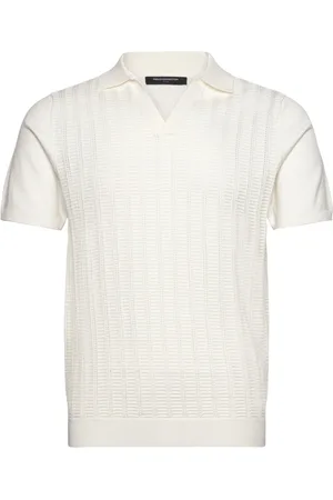 French Connection Leader Trophy Neck Knit White
