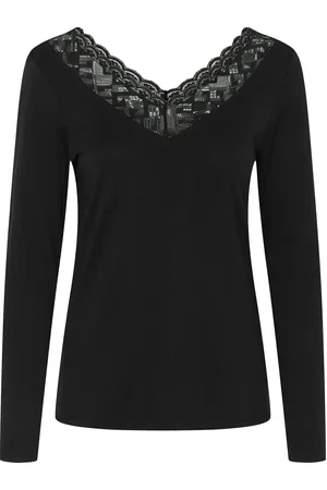 Cream Crtrulla Ls T-Shirt Black