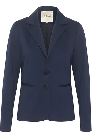 Cream Anett Blazer Navy