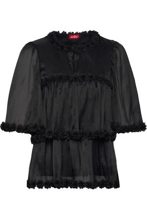 Crās Flowcras Blouse Black