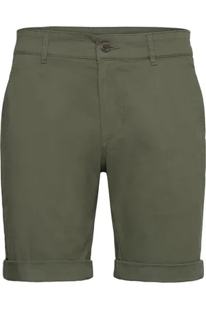 Lindbergh Superflex Chino Shorts Khaki