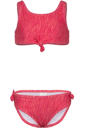 ONLY Kogbeach Knot Bikini Set Acc Red