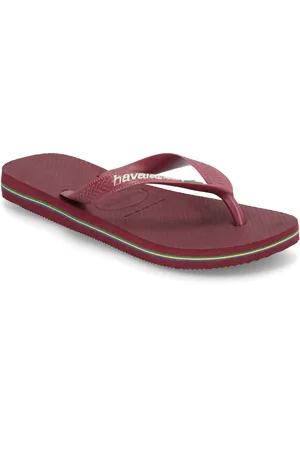Havaianas Hav Brazil Logo Burgundy
