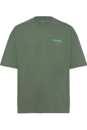 AllSaints Underground Ss Crew Green
