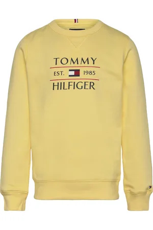 Tommy Hilfiger Tommy Flag Hilfiger Sweatshirt Yellow