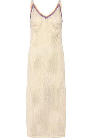 Rip Curl Cala Vadella Crochet Dress Cream