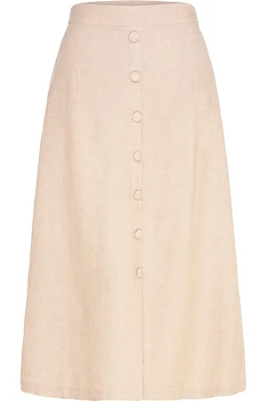 Freequent Fqlava-Skirt Beige
