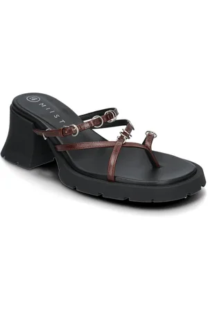 Miista Jaslene Brown Sandal Black