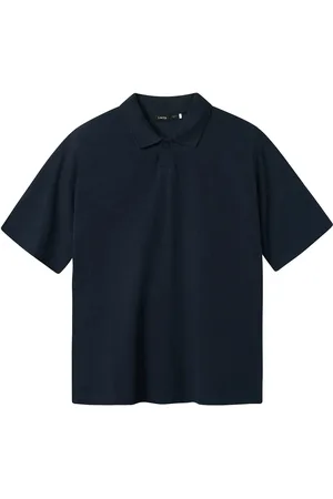 LMTD Nlmhannes Ss L Pique Polo Navy