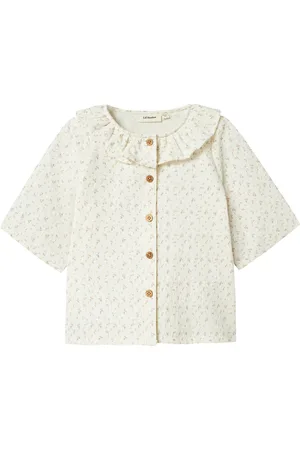 Lil Atelier Nmfhailey Ss Loose Shirt Lil Cream