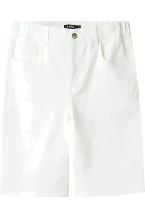 LMTD Nlntazza Twi Long Shorts White