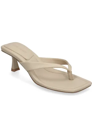 Steve Madden Heyley Heeled Sandals Cream