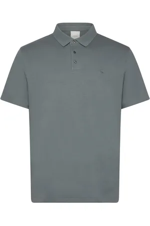 Calvin Klein Ss Supima Chest Emb Polo Green