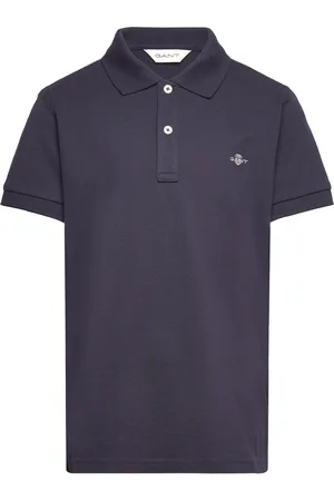 GANT Shield Ss Pique Navy