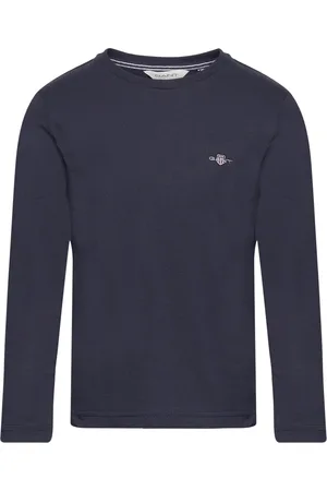 GANT Shield Ls T-Shirt Navy