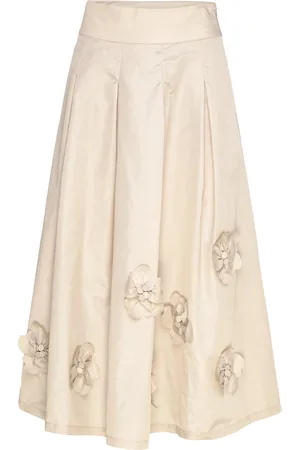 Copenhagen Muse Cmsimi-Skirt Is A Skirt In A Highly Premium Material That Is Also Used By The Bi Cream