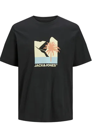 JACK & JONES Jjbarbados Tee Ss Crew Neck Jack & J S Black