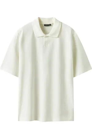 LMTD Nlmhannes Ss L Pique Polo White