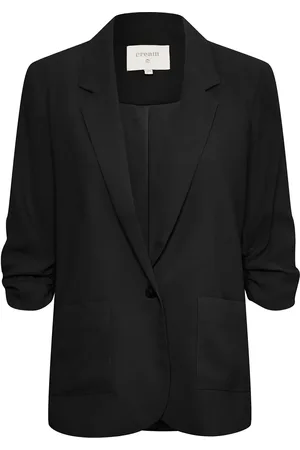 Cream Crcocamia Blazer Black