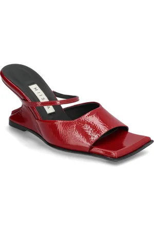 Miista Egle Dark Red Sandals Red