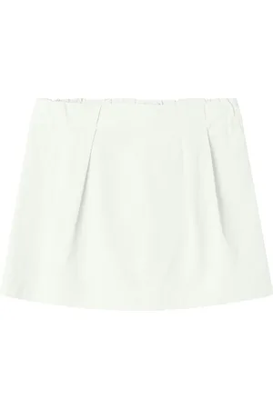 NAME IT Nkffalinnen Skirt White