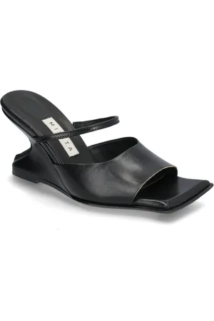 Miista Egle Black Sandals Black