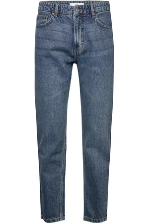 MANGO Bob Straight-Fit Jeans Blue