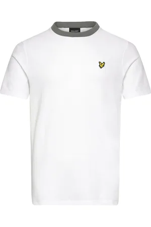 Lyle & Scott Contrast Collar T-Shirt White