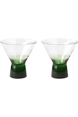 Broste Copenhagen Konus Cocktailglass Green