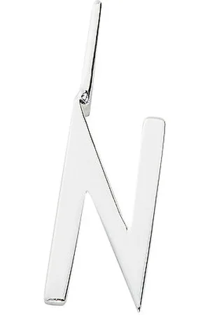 Design Letters 10Mm 925 Sterling Silver A-Z Silver