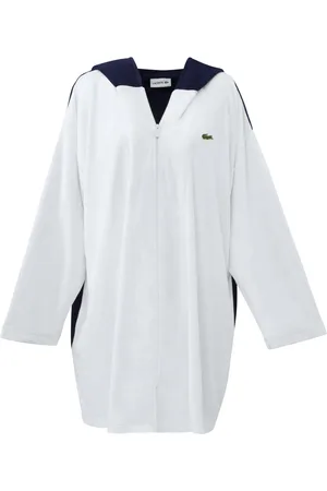 Lacoste Lbreak Bath Robe Patterned