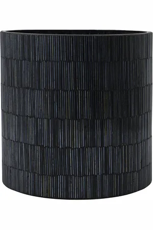 House Doctor Tealight Holder, Gara, Black Black